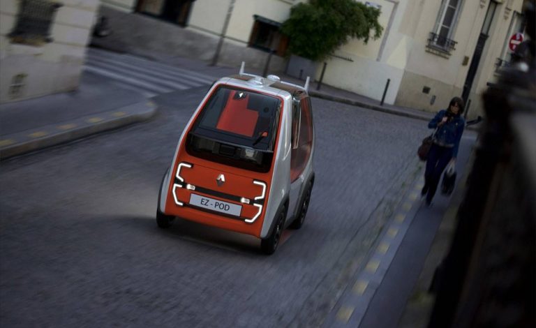 Renault EZ-Pod Concept. El Twizy se convierte en autónomo