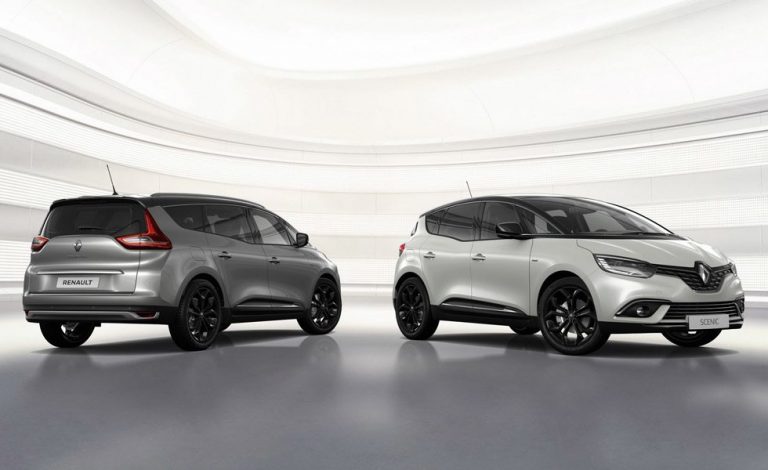 Renault Scénic y Renault Grand Scénic Black Edition. Más exclusivos