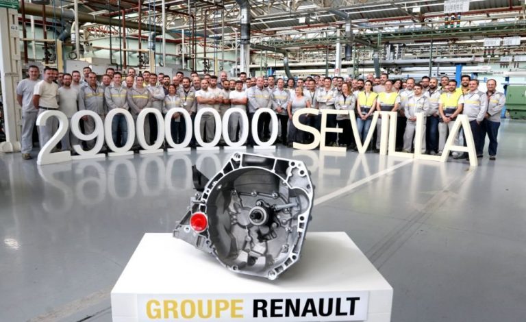 La factoría de Renault en Sevilla llega a los 29 millones de cajas de cambios producidas