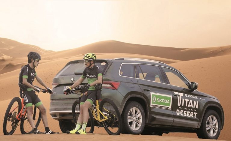 Skoda busca ciclistas amateurs para la Titan Desert