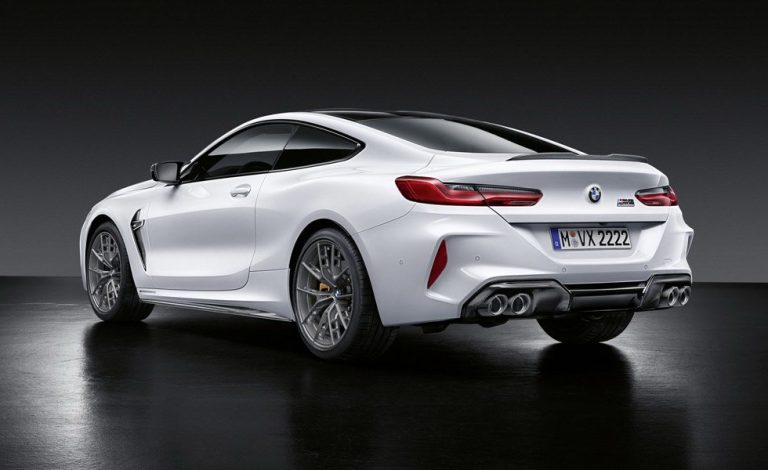 BMW M8. Ya tiene sus exclusivos accesorios M Performance
