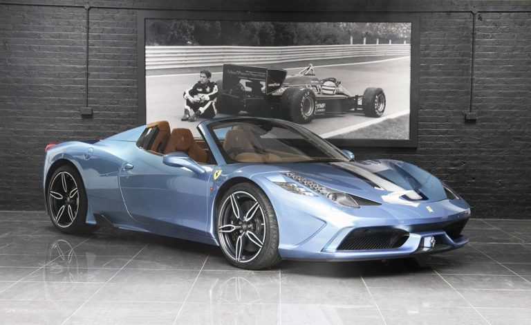 Ferrari 458 Speciale A. Esta pieza tan especial está a la venta