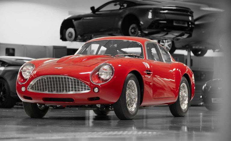 Aston Martin DB4 GT Zagato Continuation. Este es el primero de diecinueve