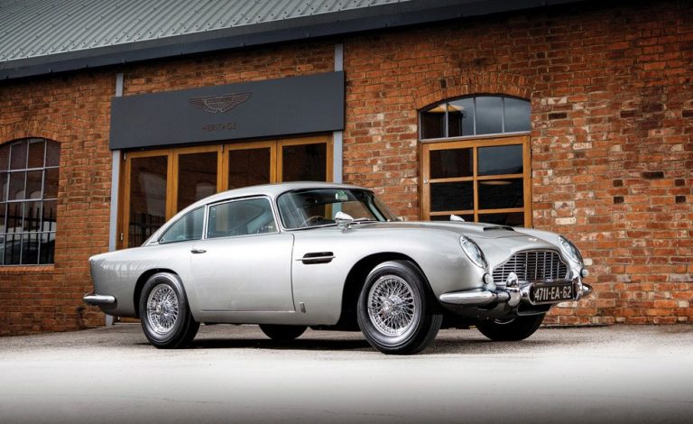 Aston Martin DB5 Goldfinger. Se subasta el ejemplar original