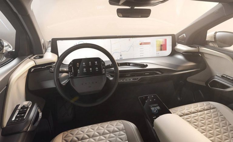 Byton M-Byte. Este es su avanzado interior