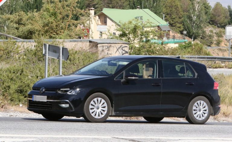 El Volkswagen Golf VIII rueda por España