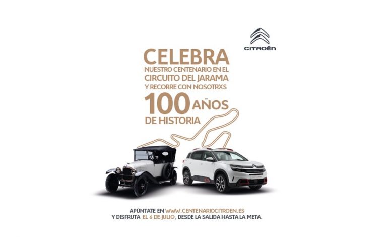 Citroën celebra su centenario en el circuito del Jarama