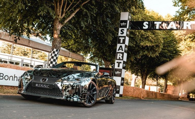 El Lexus LC Convertible está a un paso de la realidad