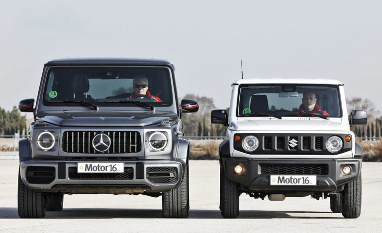 Mercedes-AMG G 63/Suzuki Jimny 1.5. Correcaminos y el Coyote