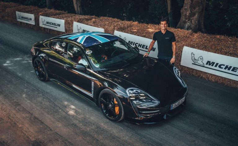 Porsche Taycan. Deslumbra en el Festival de Velocidad de Goodwood