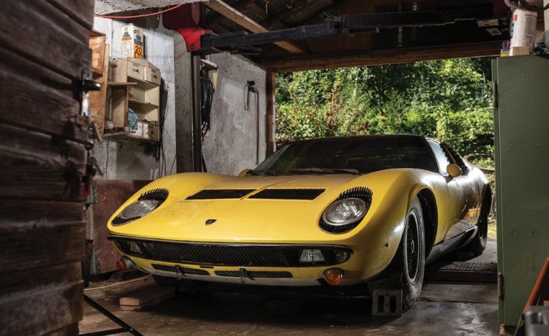 Lamborghini Miura P400 S. Un tesoro encontrado en un granero