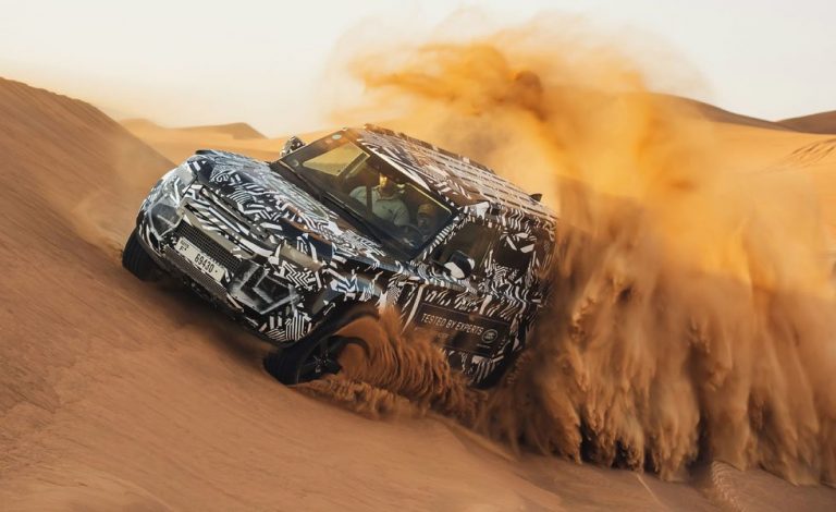 Land Rover Defender. Se pone a punto en Dubái