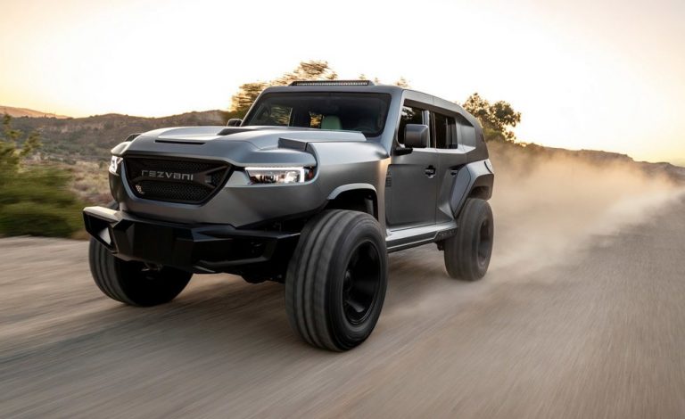 Rezvani Tank. Se actualiza y alcanza los 1.000 caballos