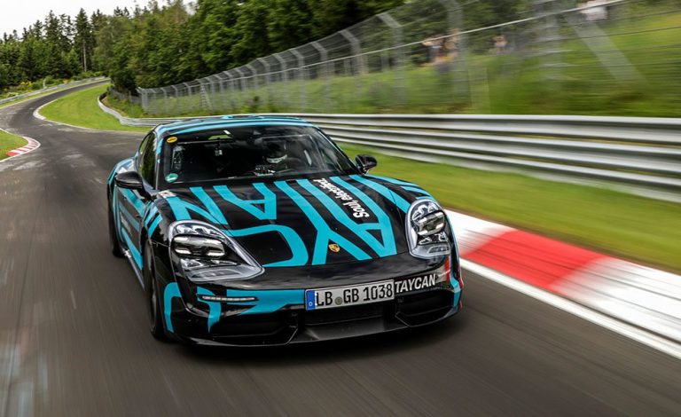 Porsche Taycan. Récord eléctrico en Nürburgring
