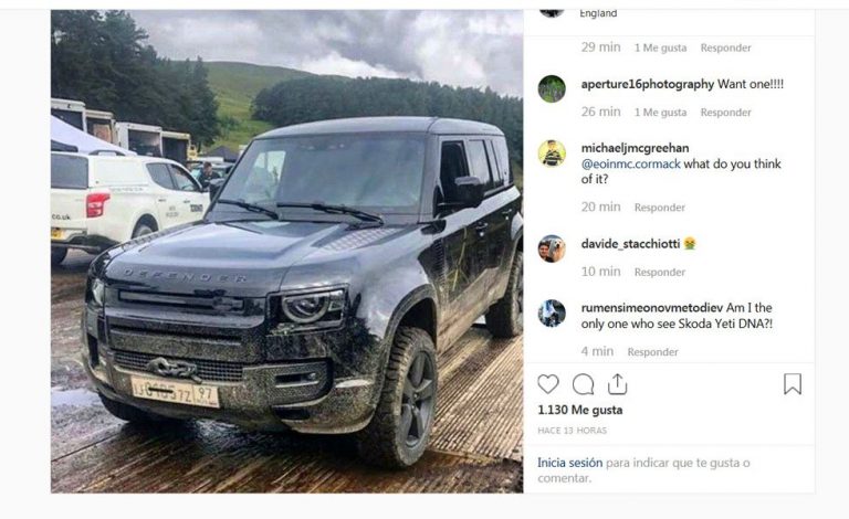 Land Rover Defender. Cazado en la película de James Bond