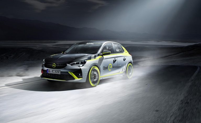 Opel Corsa-e Rally. Se desvela el primer coche eléctrico de rallies