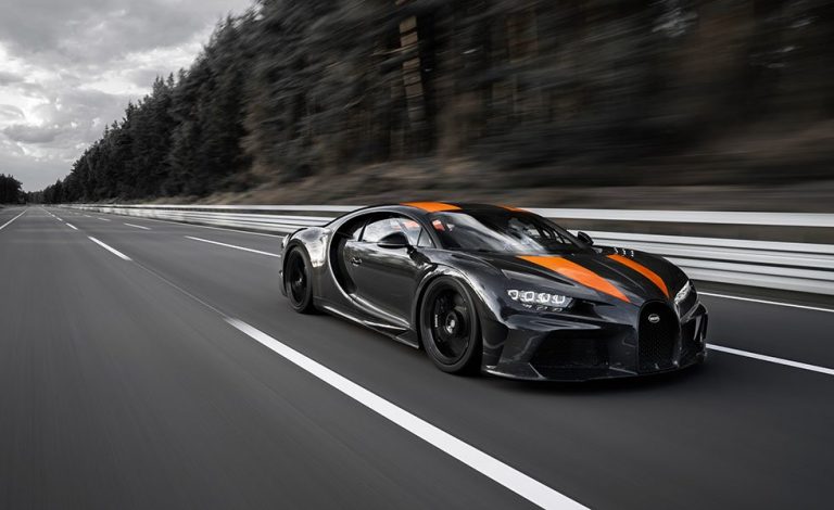 Bugatti. Récord mundial de velocidad con un Chiron