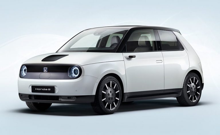 Honda e. Imágenes oficiales de su versión de producción