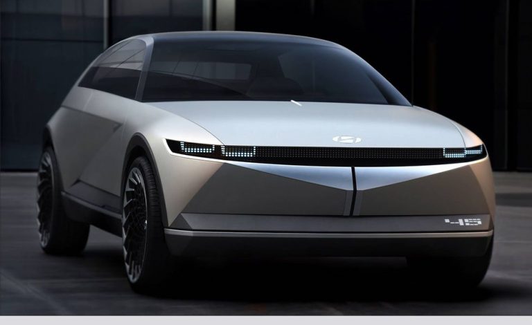 Hyundai 45 EV Concept. El futuro con aire vintage