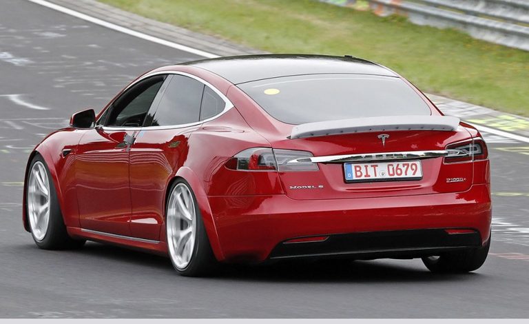 Tesla Model S 100D Plaid. Probando en Nürburgring