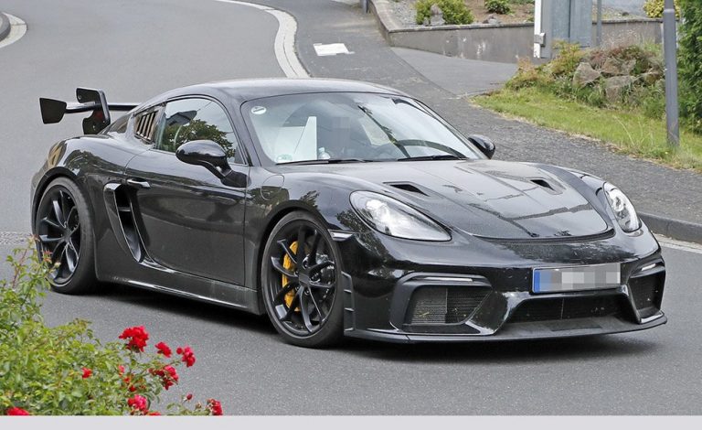 Porsche Cayman GT4 RS. Visto por primera vez