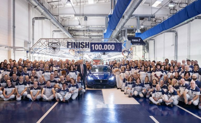 Maserati Ghibli. De celebración con su número 100.000