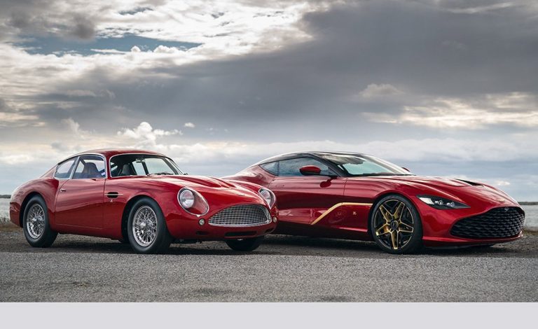 Aston Martin DBZ Centenary Collection. Menudo par