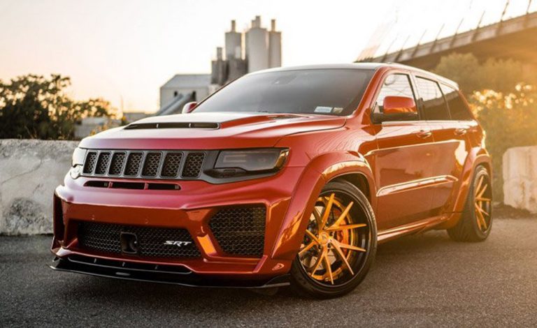 Jeep Grand Cherokee SRT8. Luce exclusivas llantas Ferrada