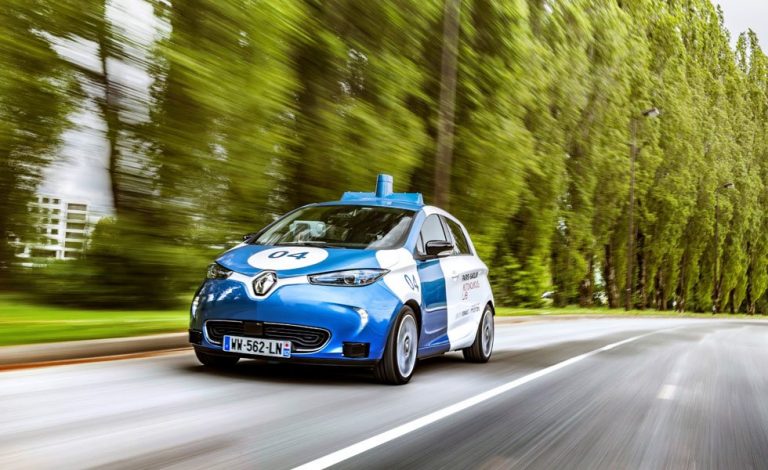 Renault ZOE Cab. Dos prototipos autónomos realizan pruebas por París