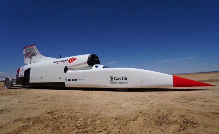 Bloodhound LSR. Intentará superar los 1.600 km/h