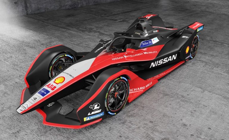 Nissan llega con una nueva decoración para la Fórmula E