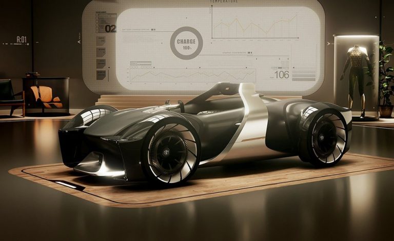 Toyota e-Racer. Eléctrico y deportivo