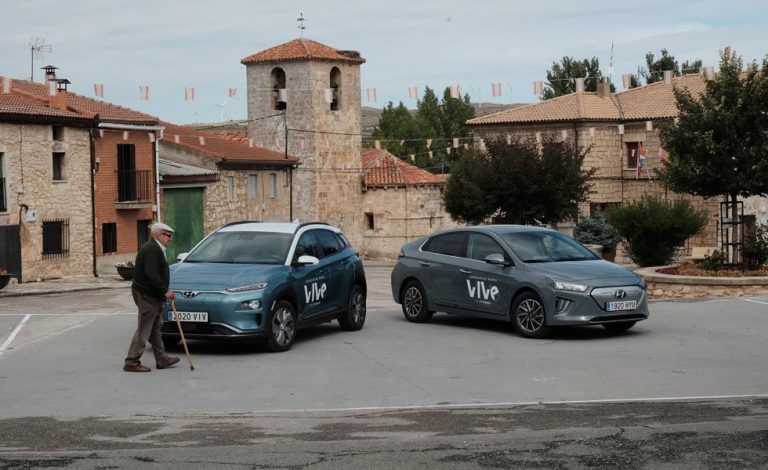 Un Hyundai Kona eléctrico al servicio del pueblo con el aire más limpio de España
