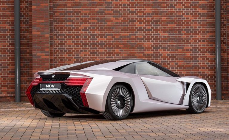 Nano Cellulose Vehicle Concept. Un deportivo fabricado con plantas