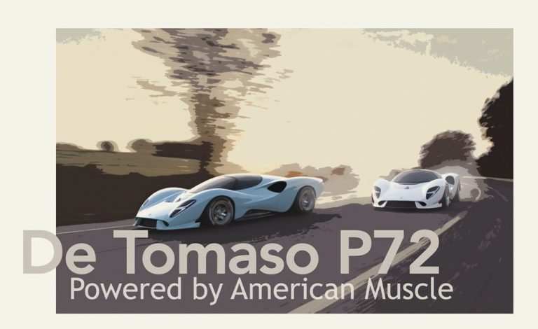 De Tomaso P72. Esconde un 5.0 V8 con 700 CV