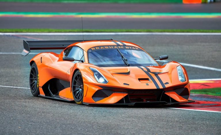 Brabham BT62 Competition. Esta es la versión de carreras