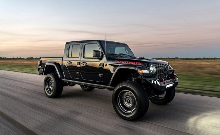 Hennessey Maximus. Este Jeep Gladiator tiene 1.000 caballos