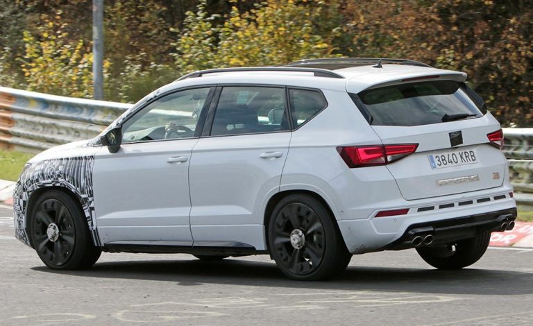 Cupra Ateca. Fotos espía en Nürburgring