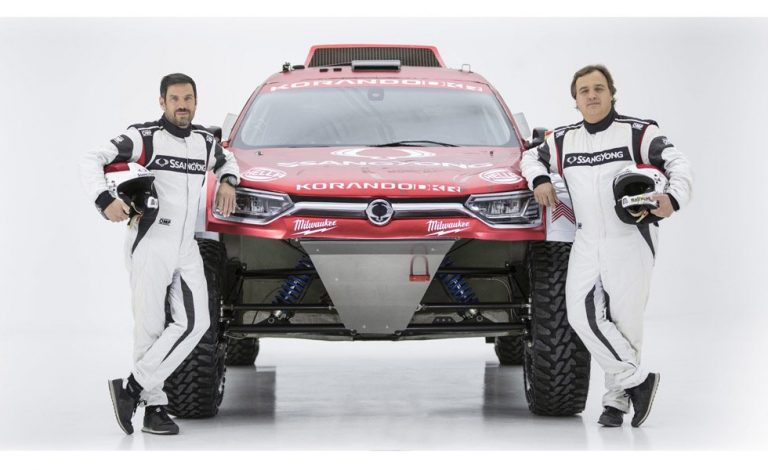 SsangYong Korando DKR. Preparado para el Dakar 2020