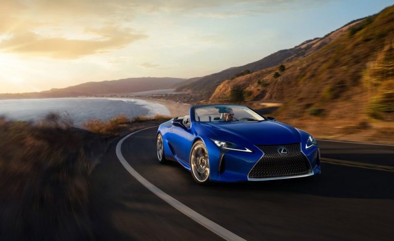 Lexus LC 500 Convertible. Deslumbrará en el Salón de Los Ángeles