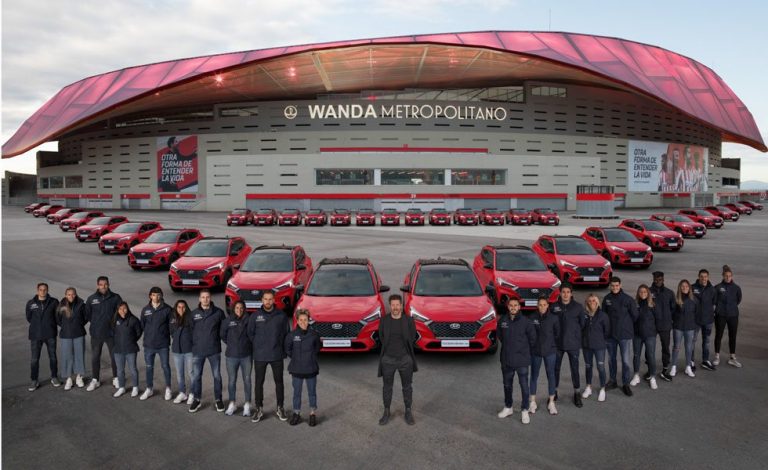 Hyundai Tucson híbrido: el nuevo coche del Atlético de Madrid
