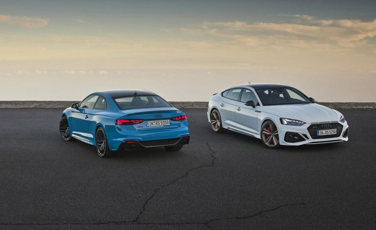 Audi RS5 Coupé y RS5 Sportback. Estrenan una nueva imagen más deportiva