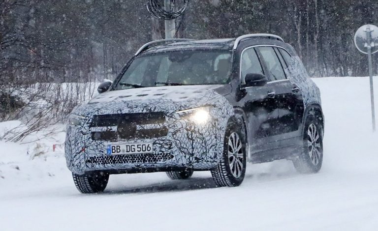 Mercedes-Benz EQB. Pruebas para la versión eléctrica