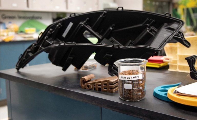 Ford crea componentes de automóvil con cáscaras de granos de café