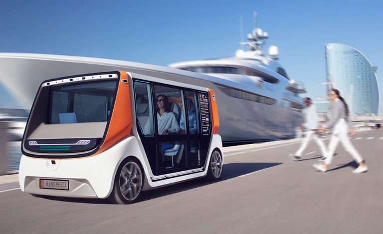 RinSpeed MetroSnap Concept. Movilidad futurista