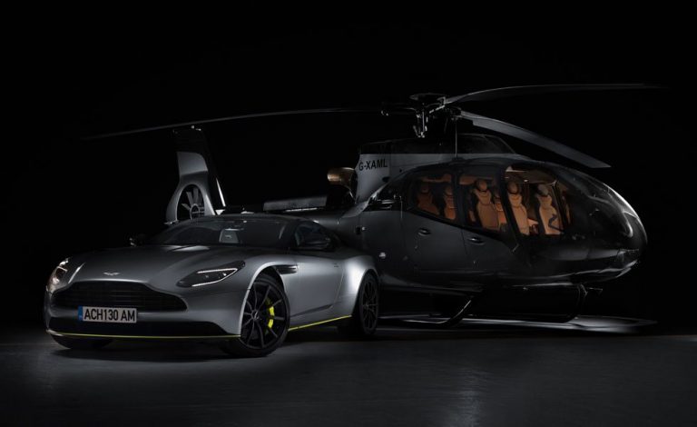 ACH130. Un helicóptero ideado entre Aston Martin y Airbus