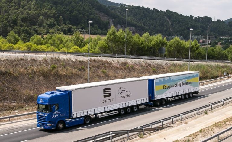 Así son los supercamiones de Seat