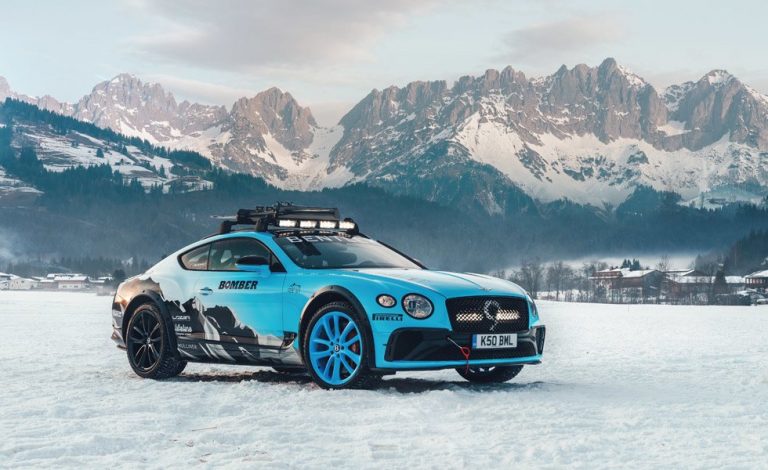 Bentley Continental GT. Preparado para volar por la nieve