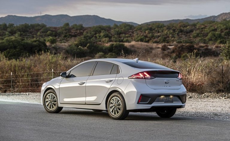 Hyundai Ioniq Electric. También se vende en Estados Unidos