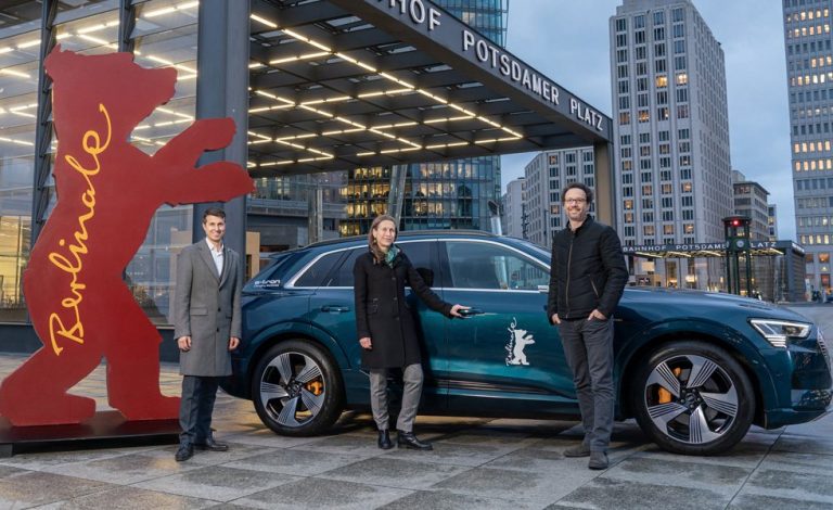 Flota eléctrica de Audi para las estrellas de la Berlinale